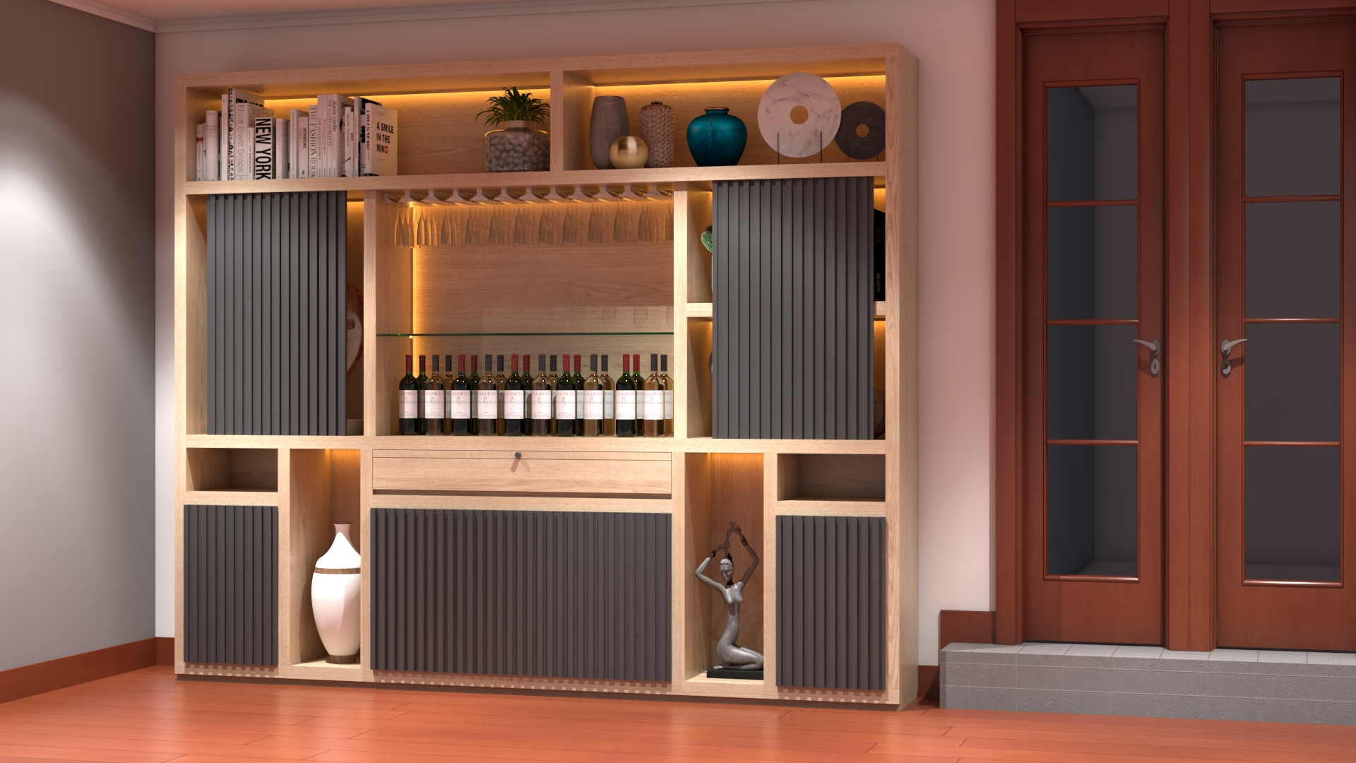 07.- MUEBLE ESPECIAL BAR