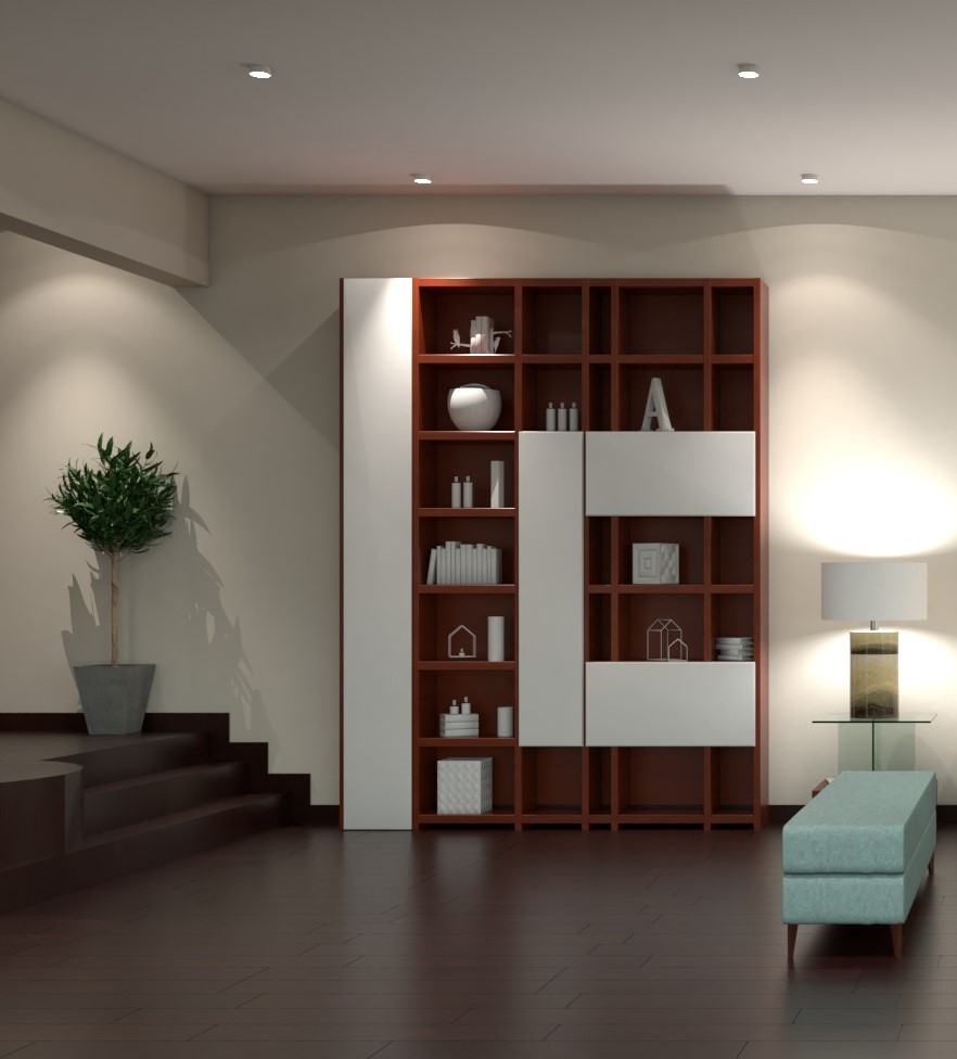 10.- MUEBLE LIBRERO